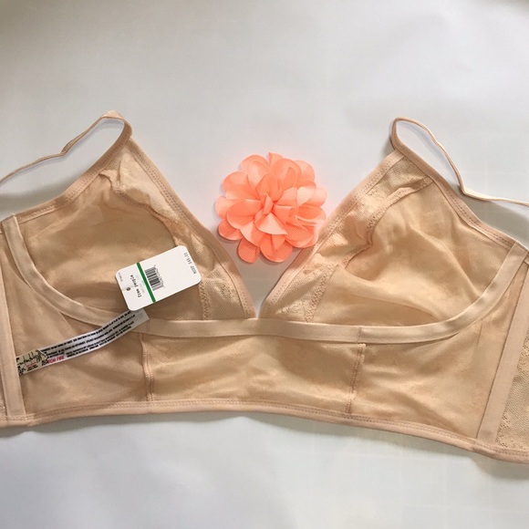 {Free People} These are popular. New. Comfy Stylish Mesh Underwire Bralettes - Picture 7 of 8